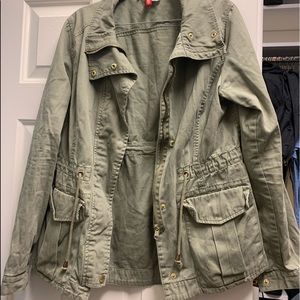 Divided Green Jacket